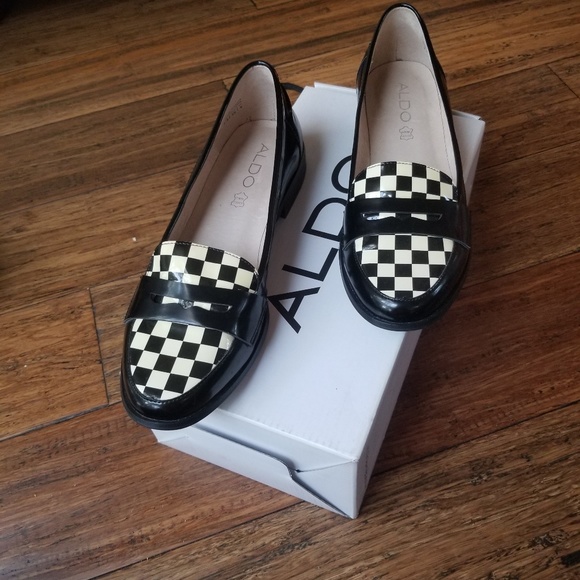 Aldo checker Loafers with box - Picture 3 of 6